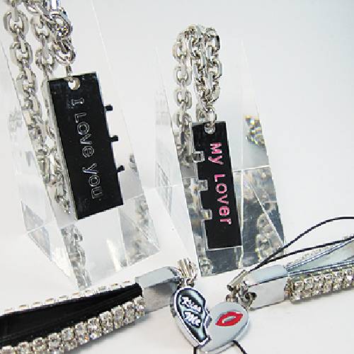 金屬飾品套組-雙心拼圖系列